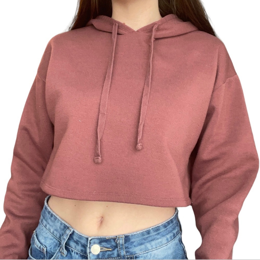 Forever 21 cropped hoodie